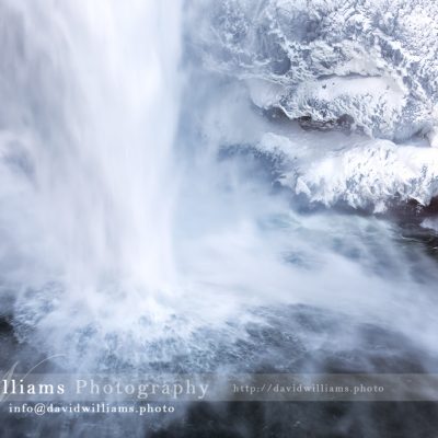 Photo, Photography, Image, Landscape, Print, Canvas, Metal, Snow, Waterfall, Snoqualmie Waterfalls, Ice, Frozen